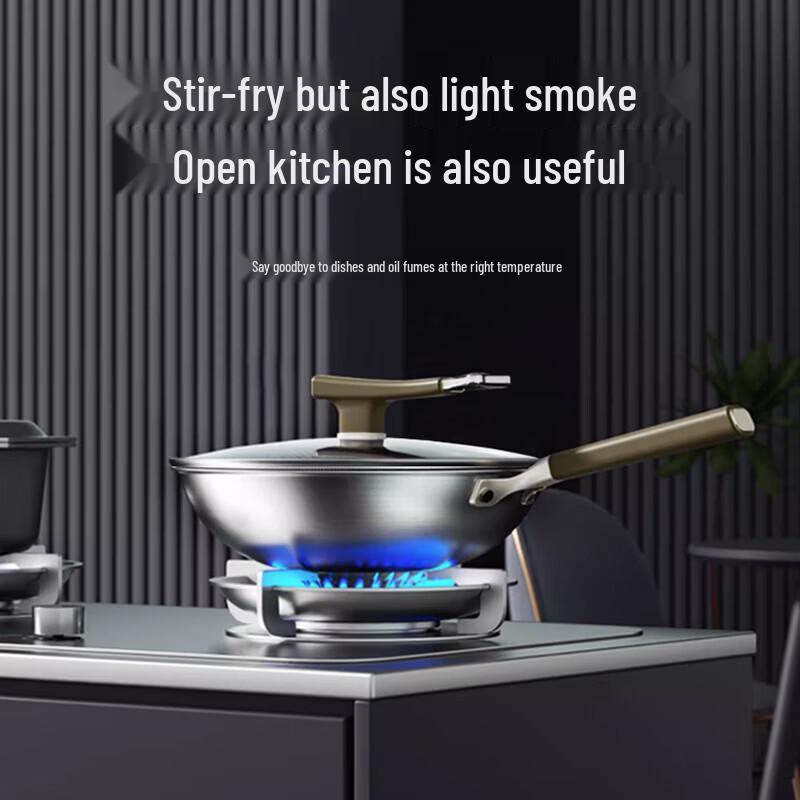COOKER KING Multi-Layer Titanium Wok