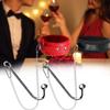 NEW Metal Anal Hook with Leather Collar Sexual Kits Erotic Bondage Restraint Game for Fetish Couples Adult Anal Sex Toy