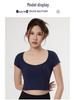 Women's Short Sleeve Yoga & Fitness Quick-Dry Slimming Top