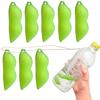 3/9pcs Pea Cup Cleaning Sponge Set Kitchen Bottle Clean Brush Reuseable Coffee Wine Drink Glass Scrubber Internal Clean Gadgets