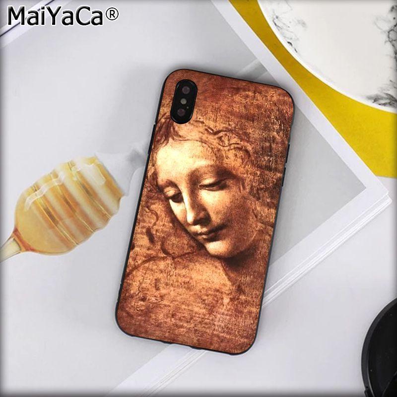 MaiYaCa Italy leonardo da vinci art Phone Cover for Apple iphone 11 pro 8 7 66S Plus X XS MAX 5S SE XR Cases