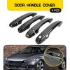 Front Rear For 2018-22 Honda Accord Carbon Fiber Side Door Handle Cover Trim EXV