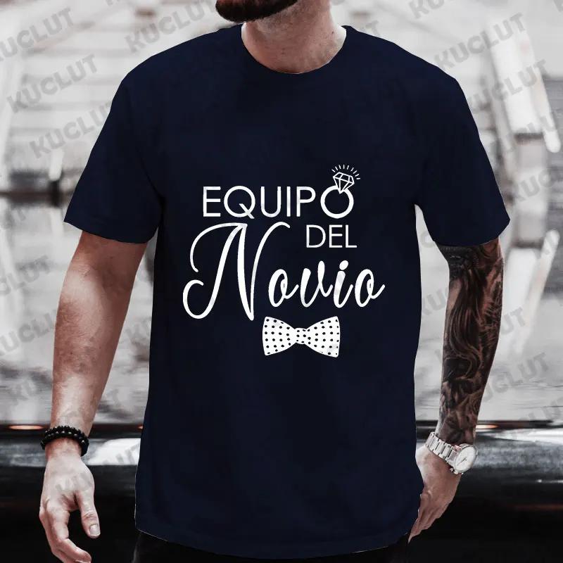Spanish Bachelor Stag Party T Shirt Boyfriend Single Farewell Tees Best Man Groomsman Tops Team Groom Wedding Evg T-shirts