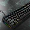 AMZ Hot Sale 60% Mechanical Keyboard 61 Keys 60 Percent RGB LED Backlit Teclado Gamer Wired Gaming Keyboard for Laptop Computer