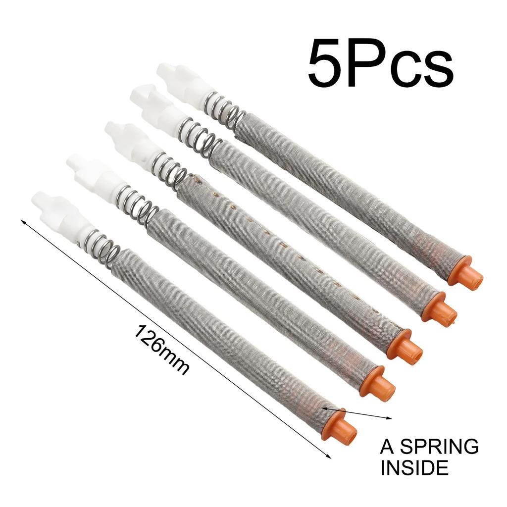 Efficient Airless Paint Spray Filter, SUS304 Stainless Steel Mesh+Reinforced Plastic, Fine Workmanship, High Filtering Accuracy
