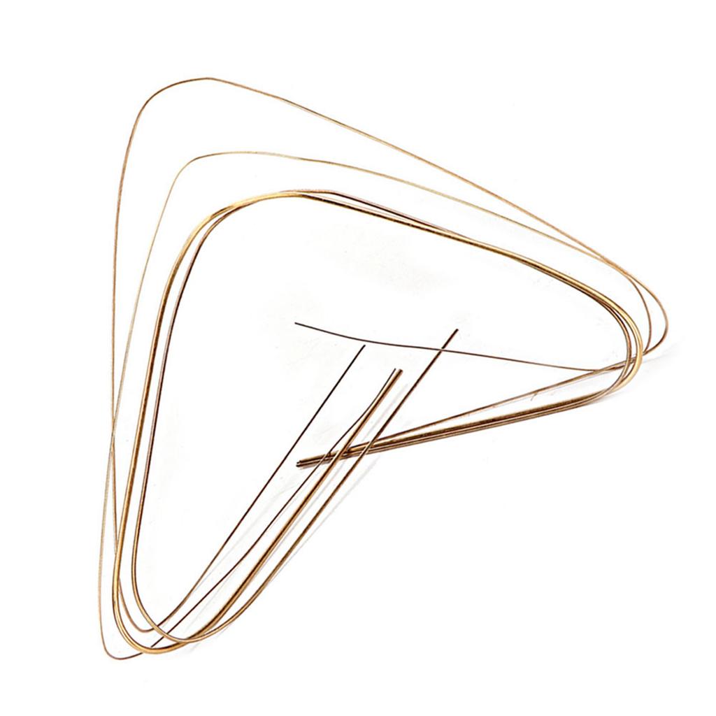 4pcs 0.5mm 0.7mm 1.0mm 1.5mm Silver Copper Aluminum Alloy Metal Welding Rods Soldering Wire for Jewelry Making