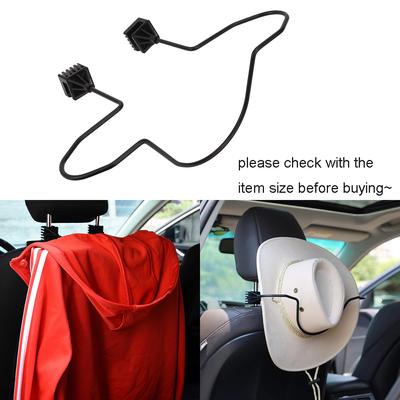 1 pièce Cintre de siège arrière de voiture Support d'accessoires de voiture pour chapeau de cowboy, porte-chapeau, rangement pour chapeaux