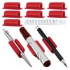 Creative Silicone Pen Container Adhesive Pen Cover Student Learning Stationery School Supplies Desk Adhesive Silicone Pen Holder