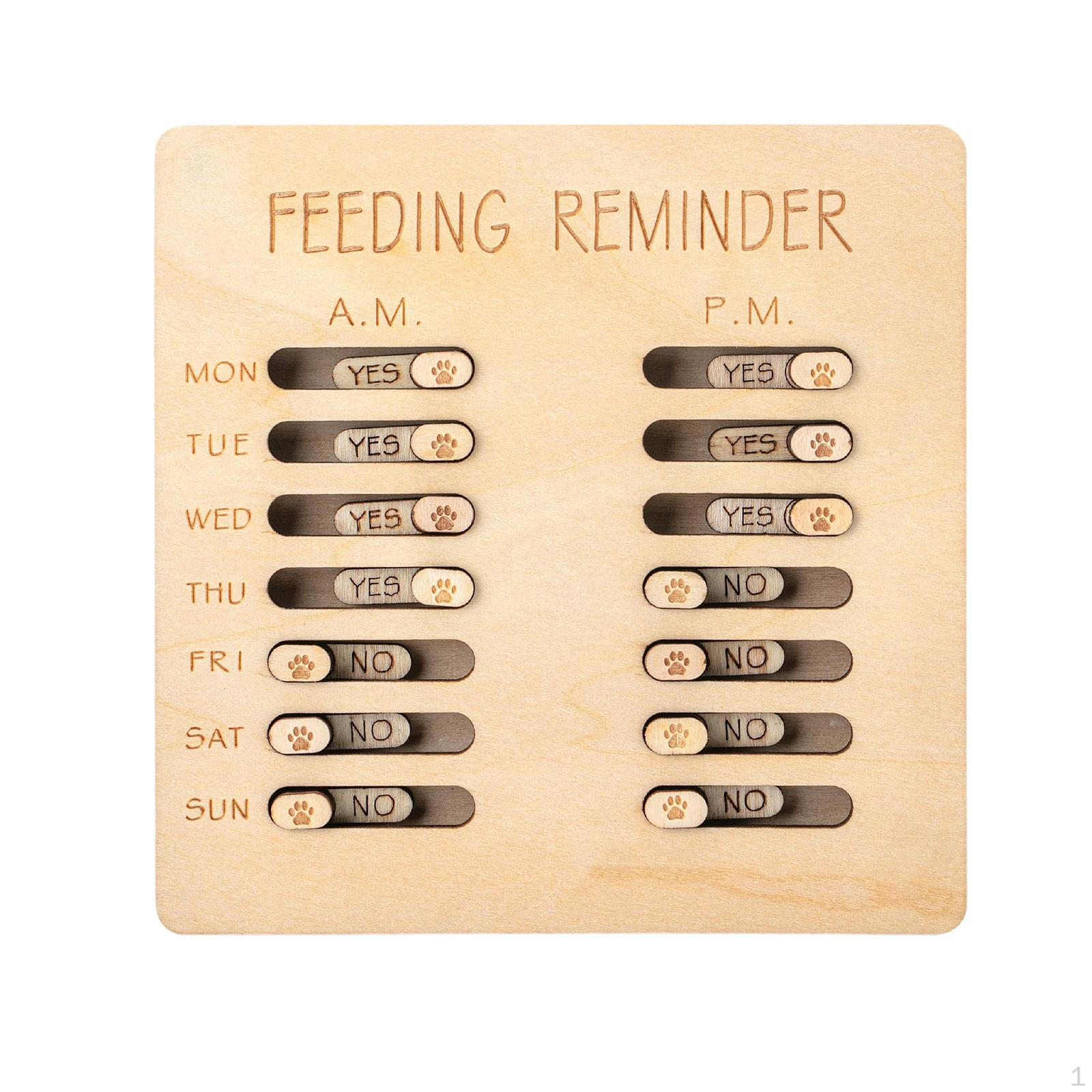 

Pet Feeding Reminder Dog Feed Track Prevent Over Or under of Pets Supplies for Dogs Cats