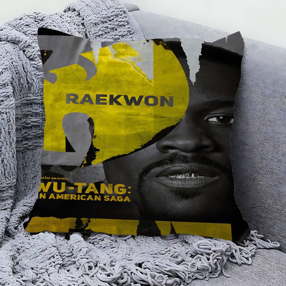 Wu-Tang Clan Film Kissenbezug Kissenhülle Dekoration Kissenbezug Bedruckter Kissenbezug für Sofa