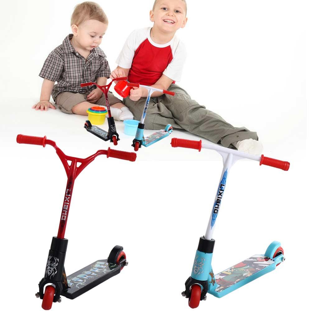 Party Favors Removable Two Wheel Finger Toys Educational Finger Skateboards Mini Finger Scooter Mini Scooter Finger Scooter