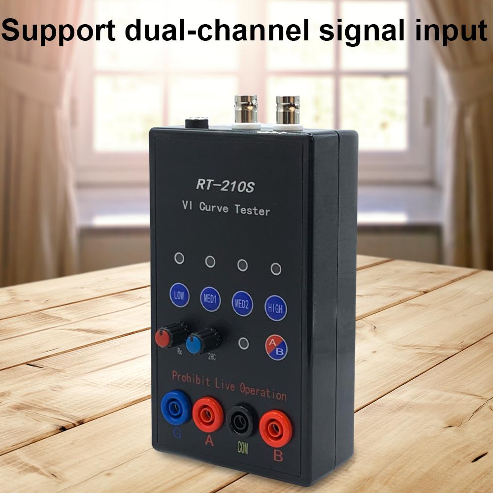 VI Curve Tester Dual Channel Simultaneous Display Handheld Circuit Board Online Detection ASA Tester Circuit Board Test Device