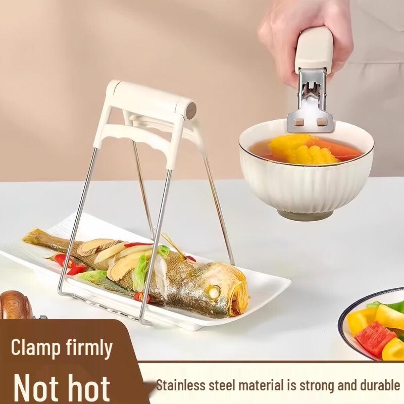 Stainless Steel Anti-Scald Bowl & Plate Gripper