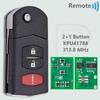 DR KPU41788 SKE126-01 BGBX1T478SKE125-01 4D63Chip 313.8/315/433MHz Car Remote Key For Mazda 2 3 5 6 8 M2 M3 M5 MX-5 M6 CX-7 CX-9