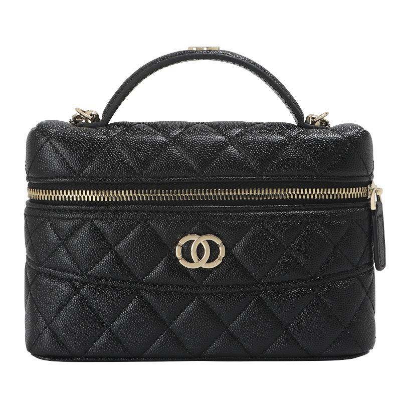 

Горячая Сумка-тоут из Натуральной Кожи Большой Вместимости Корейский Стиль Минималистичная Легкая Коровья Кожа Ретро Цепь Одна Ручка Однотонная Повседневная Женская Сумка 19x5x12cm чёрный