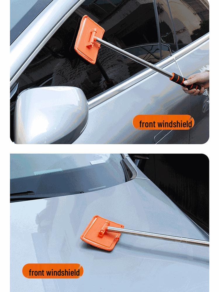 Car Interior Windshield Defogger Brush: Window Defogging & Cleaning Tool
