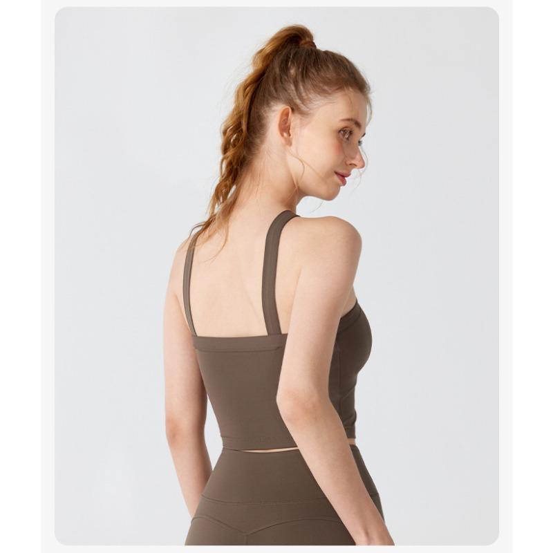 Sports Underwear Running Anti-shock Yoga Back Fast Drying Bra Tank Top Fitness Yoga Clothing Hanging Neck Type Summer Underwear