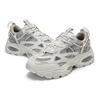 Kappa 3M Fabric Synthetic Leather Functional Deconstructed Casual Retro Shock Absorbing Non-Slip Wear-Resistant Low-Top Dad Shoes K0CY5MC03-084