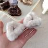 Trendy Versatile Hair Clips Fluffy Sweet Style Bangs Hair Clips Cat Ear Shape Duck Beak Clip Women Head Wear Accessories