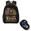 Xena die Kriegerprinzessin Echte Lizenzierte Schülerrucksack Schultasche Wanderen Reise Tagesrucksack für Männer Frauen Bücherrucksack Umhängetaschen