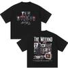 Unisex Y2K Hip Hop Vintage Streetwear Short Sleeve The Weeknd Hurry Up Tomorrow XO Album Print Rapper Casual Top Tshirt