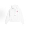 Couple Embroidered Hooded Sweatshirt Loose Fit Casual Cotton Pullover Daily Wear