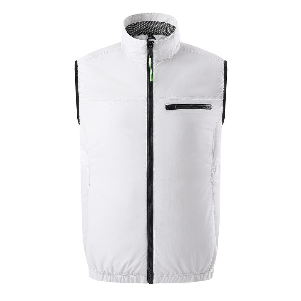 Unisex Summer Sleeveless Cooling Vest for Outdoor and Construction Use
