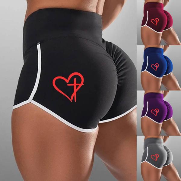 Yoga Shorts Solid Color 