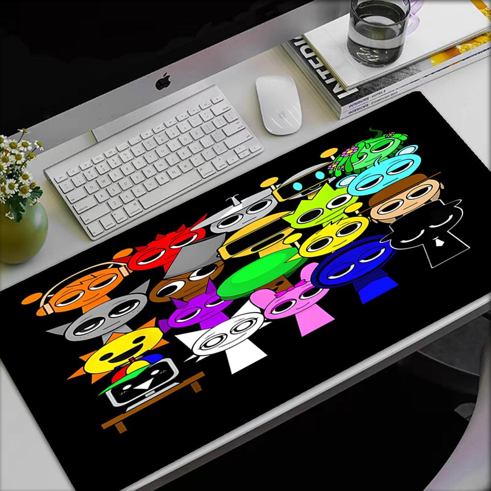Sprunki Theme Mouse Pad, Non Slip Rubber Base, Multifunctional Office & Home Decor, Perfect for Workspace Personalization.