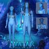 Costume Cosplay Neytiri Avatar 2 Tuta con Maschera per Uomo e Donna