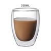 Double Wall Glass Cup Heat Insulation Transparent Handmade Tea Drink Cups MINI Whisky Glasses Espresso Coffee Mug