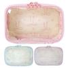 PVC Bowknot Makeup Bag Large Capacity Cute Toiletry Handbag Transparent Travel Wash Bag Bathroom Shower Travel Bag