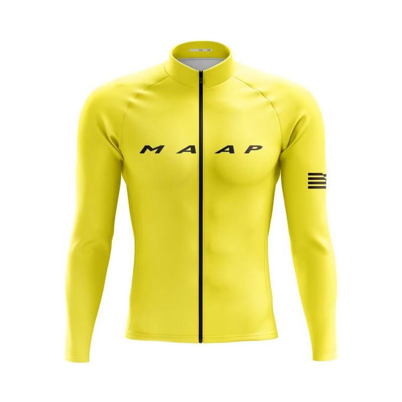MAAP Mens Long Sleeve Cycling Jersey