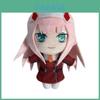 Darling In The Franxx Zero Two Plush Doll Soft And Comfortable 20cm Toy