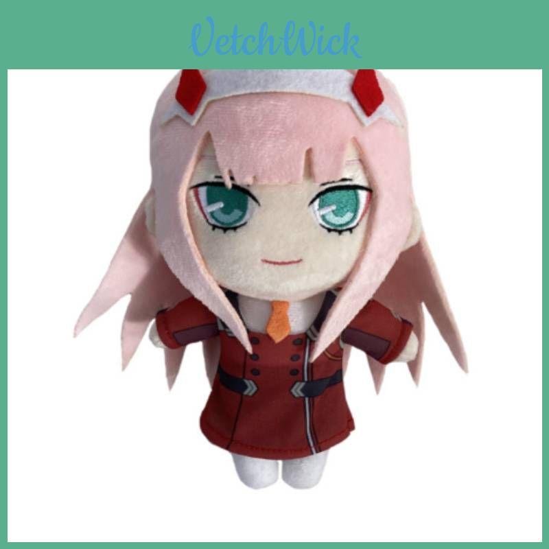 Darling In The Franxx Zero Two Plush Doll Soft And Comfortable 20cm Toy