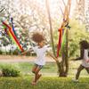2PCS Rainbow Ribbon Streamer Rhythmic Gymnastics Dance Fun Party Games Kids Sensory Development Toys Kinder Spiele