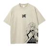 Anime Inosuke Tshirts Oversized Vintage Washed KKimetsu No Yaiba T Shirt Tanjirou Zenitsu Kyoujurou Tops Tees Man  Cotton