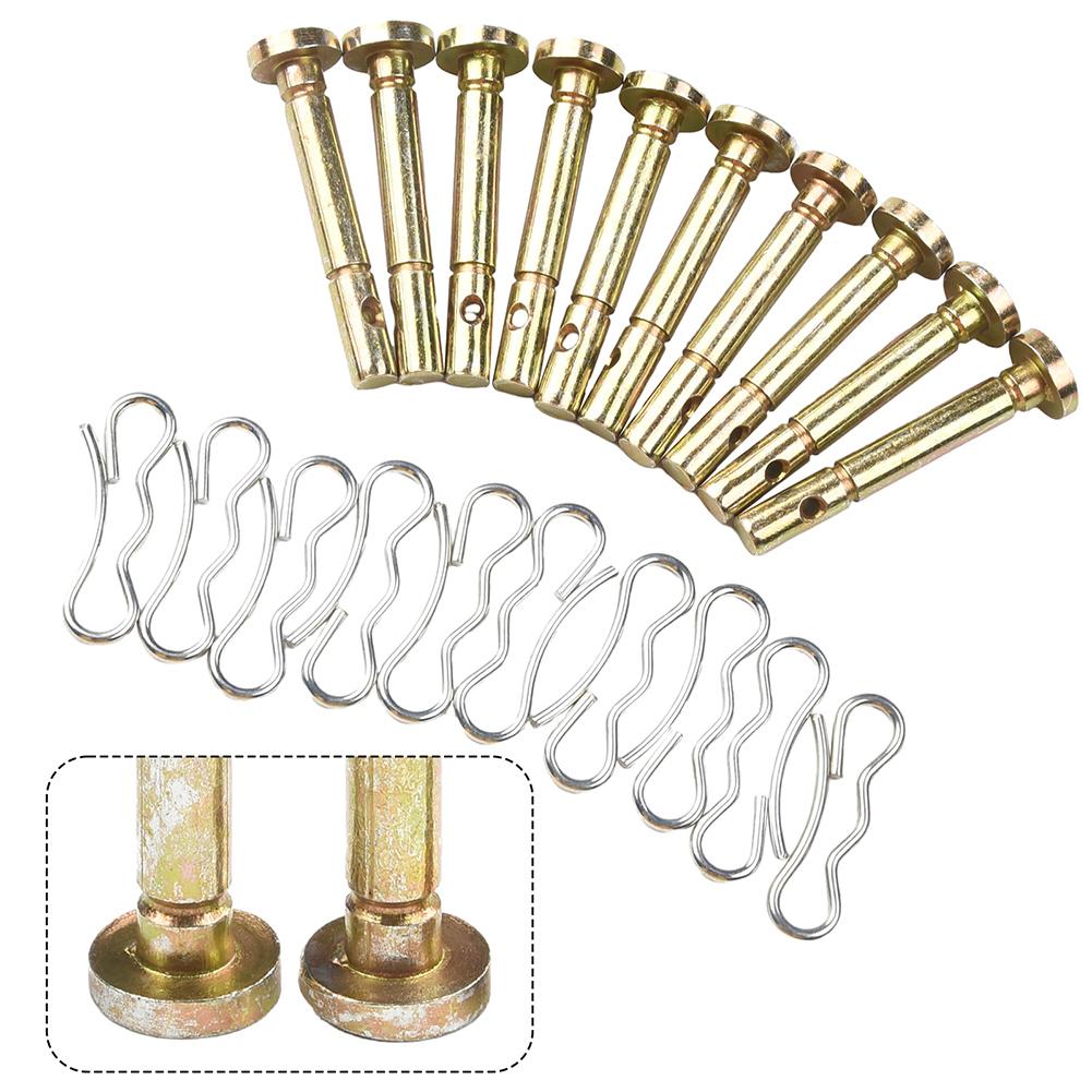 10 Piece Shear Pins and Cotter Pins Set Model 73804155 for Craftsman Snow Blowers for Snow Removal Equipment Repair