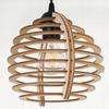 Hanging Lamp, Ceiling Chandelier, Wooden, Led Lampshade