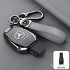 Keychain Car Smart Remote Key Case Leather Bag Cover For Mercedes Benz A B C E Class GLS GLA GLK GLC CLS CLA AMG W204 W205 MV4