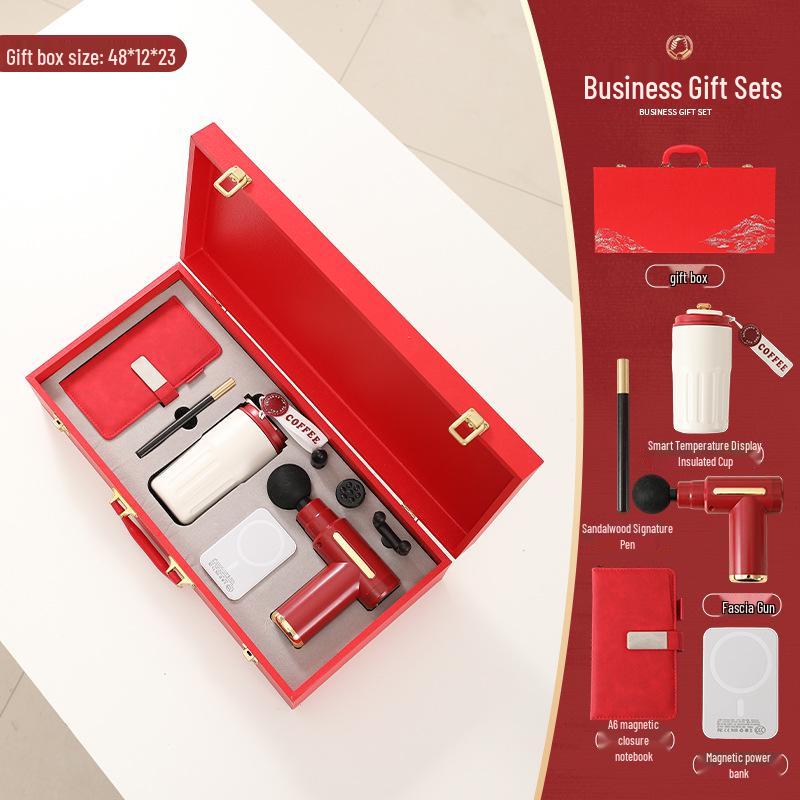 High-End Logo Tea Set for Company Meetings & Corporate Gifts