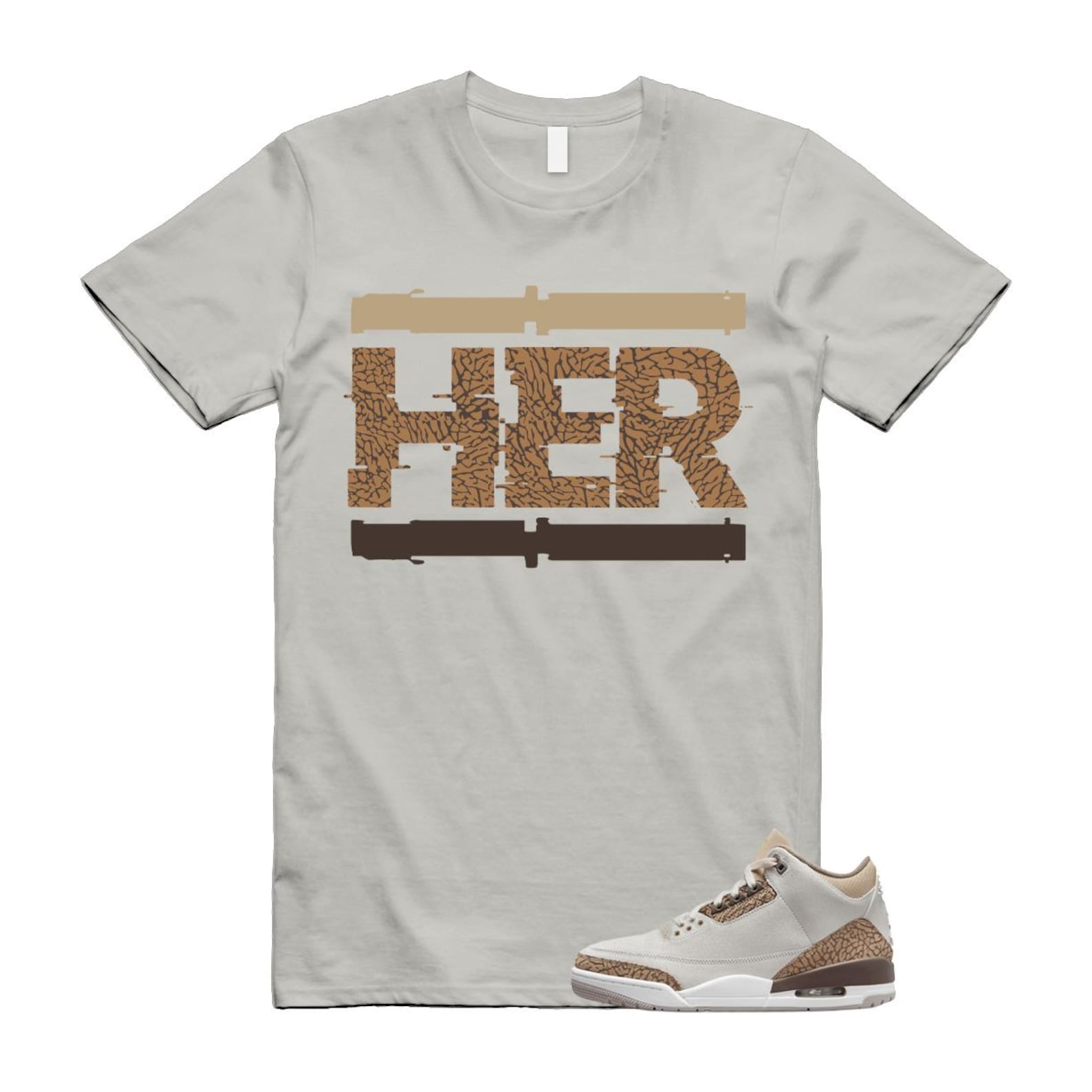 3 Palomino Light Orewood Brown British Tan T Shirt Match HER S