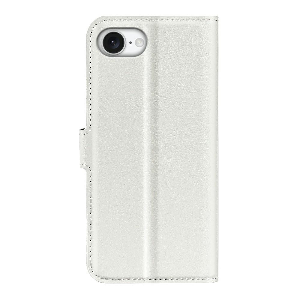 For iPhone 16e Case Litchi Texture Shockproof Leather Wallet Phone Cover
