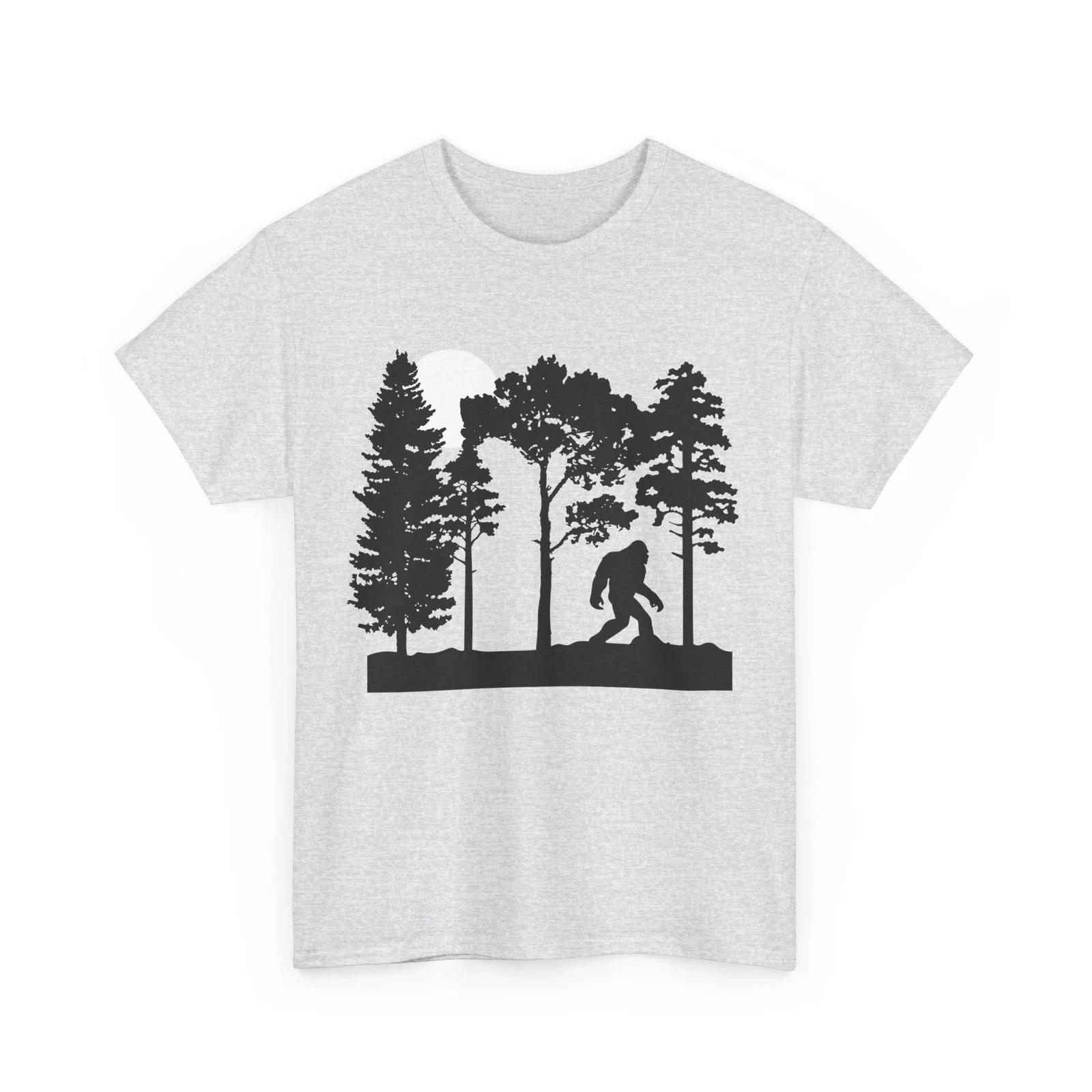Sasquatch Shirt, Forest Bigfoot Lovers Sasquatch Believers Women Men T shirt S