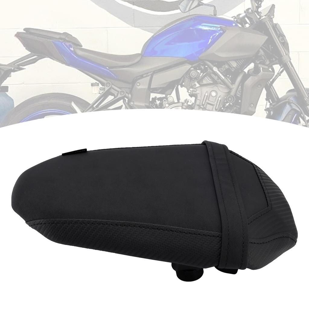 Rear Seat Passenger Cushion Flat Pu Fit Black For Yamaha Mt-07 Fz-07 Fz 07 2025+