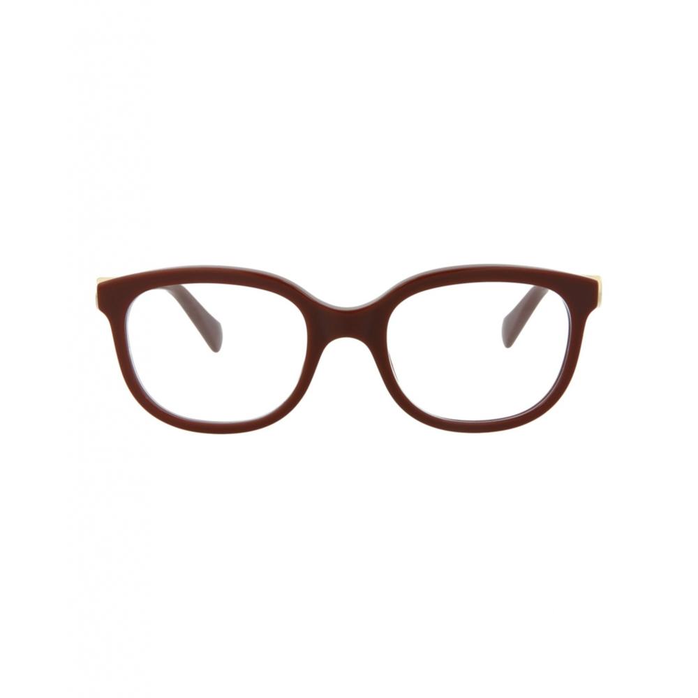 

Gucci Square Frame Ацетатные оптические оправы бордовые, бордовые, прозрачные