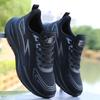 Leather Surface Waterproof Autumn New Non-slip and Wear-resistant Casual Sports Shoes Soft Sole Running Versatile Young and Middle-aged Men's Shoes