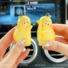 Lovely Couple Decorations Car Interior Ornaments Never Divided Pear Cartoon Doll