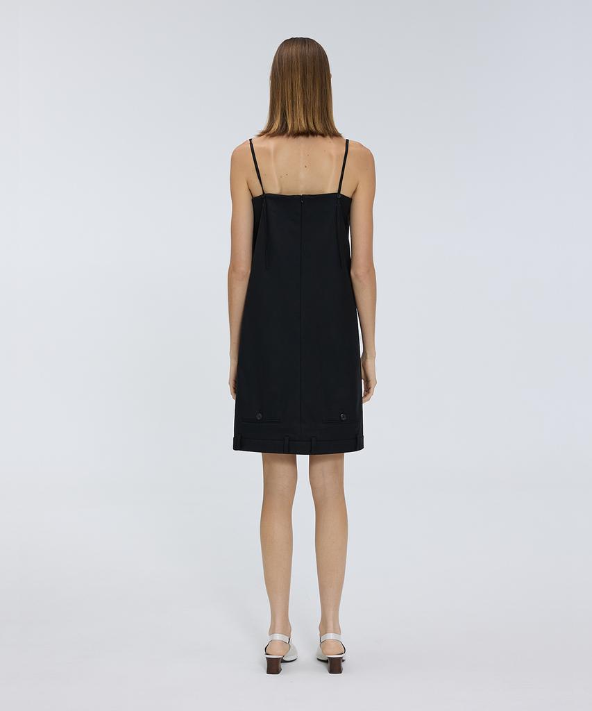 Meuameu Black Pants Detail Dress