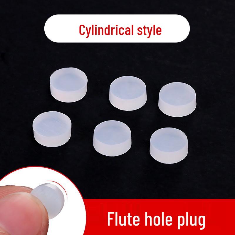 Universal Silicone Flute Tone Hole Plug - Safety Seal for Closed Hole Flutes